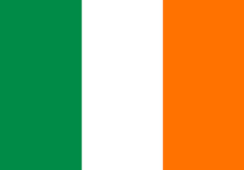 Fototapeta premium ireland flag illustrator country flags