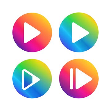 buttons for web vector