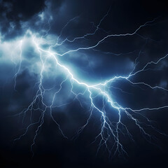 Abstract realistic nature lightning thunder background . Bright curved line on isolated texture overlays
