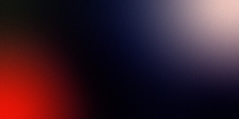 gradient abstract background black ,blue and red and white .background blur generative ai . Blue and red spot lights on black background. selected focus .