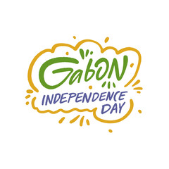 Design for the Celebration of Gabon Independence Day Featuring Vibrant African Arts and Culture