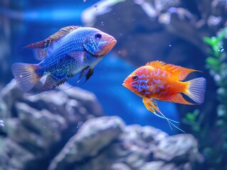 Obraz premium Fish in Aquarium