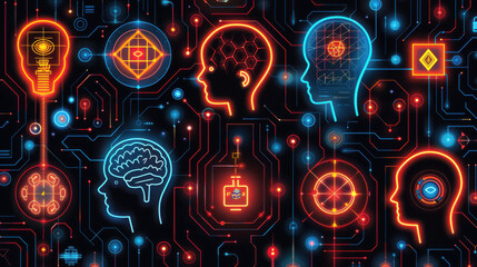 Obraz premium Technology Background: Abstract Design for Digital Themes