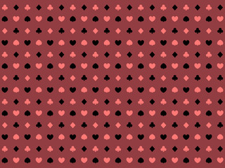 4:3 シンプルトランプ模様のパターン⭐︎