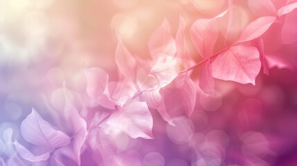 Fototapeta premium Blurred soft flower background with delicate petals