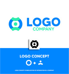 PEOPLE O LOGO SIMPLE MINIMAL