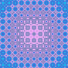 Abstract pattern in metamorphosis style