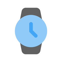 hand watch flat icon