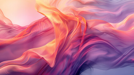 Obraz premium Abstract Serenity in Soft Gradients