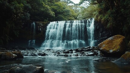 Majestic waterfalls in the Catlins