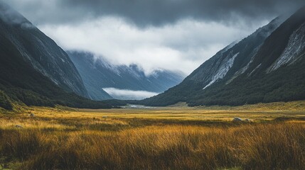 Rugged landscapes of Arthurs Pass