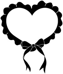 ribbon illustration bow silhouette vector logo holiday icon gift outline satin decoration celebration birthday silk tie elegant accessory fashion shape decorative knot tied for vector graphic