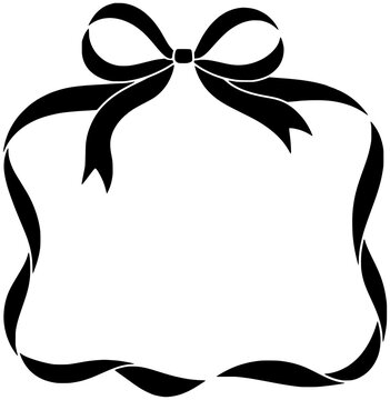 ribbon illustration bow silhouette vector logo holiday icon gift outline satin decoration celebration birthday silk tie elegant accessory fashion shape decorative knot tied for vector graphic
