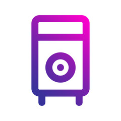 computer case gradient icon