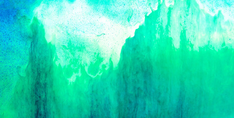 Enigmatic Elegance: Oil-Painted Liquid Art with Vibrant Translucent Colors
