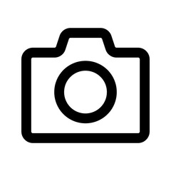 camera line icon