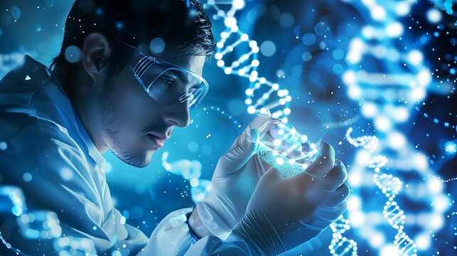 Innovation in Genetic Research: Scientist Pioneering Personalized Medicine Development