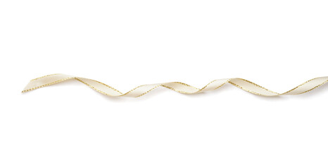 Beautiful ribbon isolated on white background