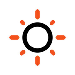 sun line color icon