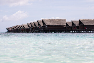 water villas, ocean, ocean villas, exotic vacation