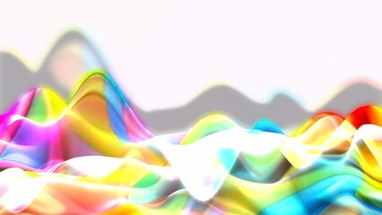 Bright abstract swirls in motion are perfect for vibrant background. . Abstract color wave rainbow strip paper background. Color brush, paint ribbon, stroke, swirl, abstract splash, background, wave. 