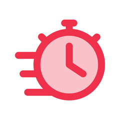 fast outline fill icon