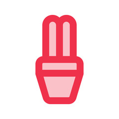 led outline fill icon