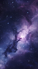 Digital colorful starry sky abstract graphic poster background