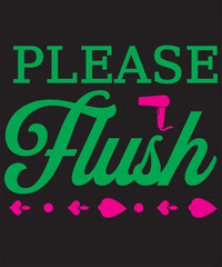 bathroom t-shirt desig