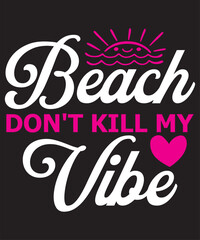 beach t-shirt design