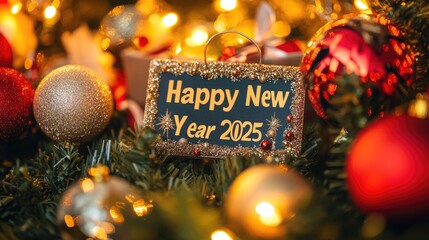 Celebrate the arrival of 2025 , joyous festivities