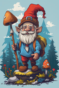 dwarf comic styled