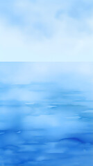 Fototapeta premium Digital blue artistic sense abstract graphic poster background