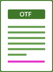 OTF Contract document icon