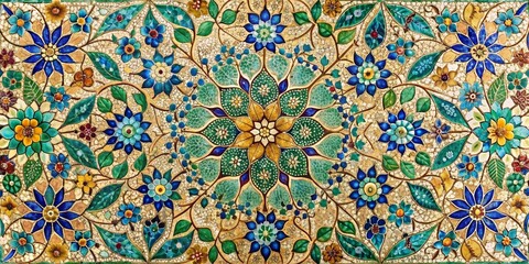 pattern with flowers