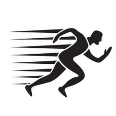 Sprint silhouette