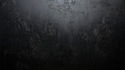 
A dark, textured surface that appears to be a wall or a canvas. The texture is rough with visible scratches, scuffs, and minor imperfections. The color is predominantly black with subtle grayish