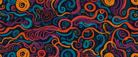 abstract pattern with circles