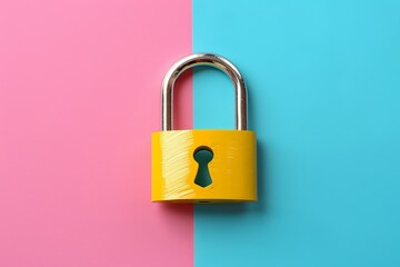 Pastel padlocks with loving expressions, blending emotional security with physical safety features.