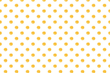 Yellow, gold polka dot texture with shiny gradient circles isolated, transparent background. Aesthetic geometric wallpaper © AnnaShine