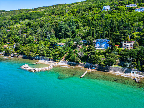 Between Duino Castle and Sistiana Bay. A wonder of the upper Adriatic coast.