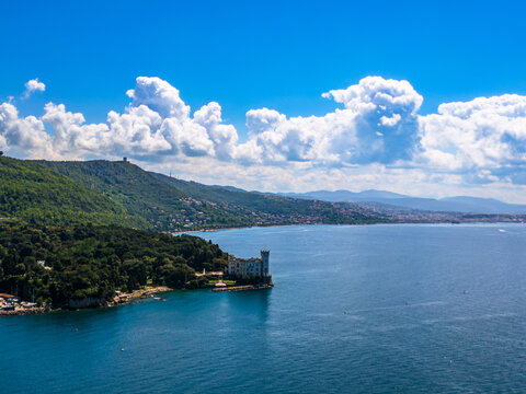 Between Duino Castle and Sistiana Bay. A wonder of the upper Adriatic coast.
