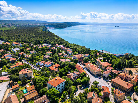 Between Duino Castle and Sistiana Bay. A wonder of the upper Adriatic coast.