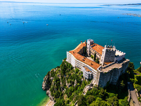Between Duino Castle and Sistiana Bay. A wonder of the upper Adriatic coast.