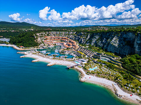 Between Duino Castle and Sistiana Bay. A wonder of the upper Adriatic coast.