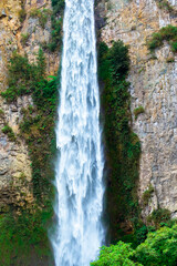 An iconic waterfall known as Sipiso - Piso Waterfall in Karo, Sumatra Utara, Indonesia.