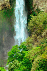 An iconic waterfall known as Sipiso - Piso Waterfall in Karo, Sumatra Utara, Indonesia.