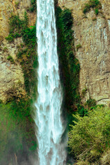 An iconic waterfall known as Sipiso - Piso Waterfall in Karo, Sumatra Utara, Indonesia.