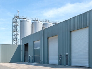 Obraz premium Industrial area Kampen