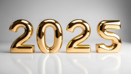 Golden 2025 New Year